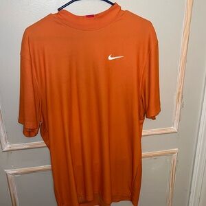 Nike Tiger Woods Collection Orange Golf Shirt
